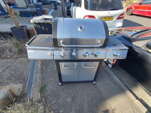 Outsunny deluxe black burner - deluxe,