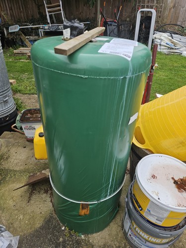 Hot water cylinder - hot,