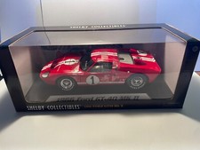 Shelby Collectibles 1966 Ford GT40 MK II Red 1:18 Scale Diecast Model. Mint 