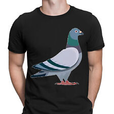 Pigeon Peagon Flower Bird Fly Animal Funny Cool Gift Mens T-Shirts Tee Top #NED