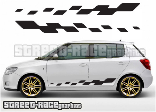 Skoda side 010 graphics