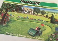 QUALCAST Lawnmowers cylinder mowers Original Uncirculated 1983 Vintage Brochure