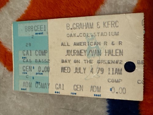 Journey van halen july 4 - journey,