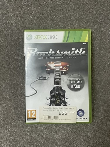 Rocksmith xbox 360 - 360, complete