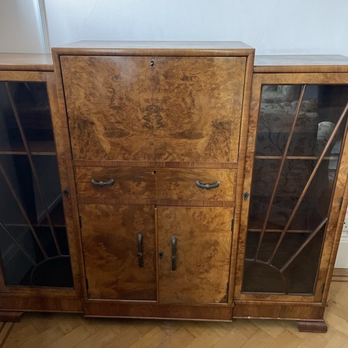 Art deco antique burr - art,