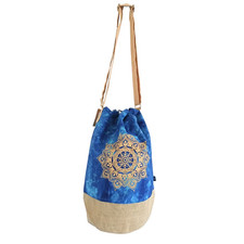 Blue Stonewash Mandala