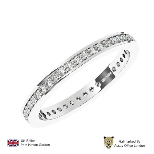 Diamond eternity ring - eternity, in