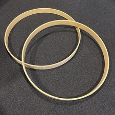 2X Vintage Pearl Wooden Bass