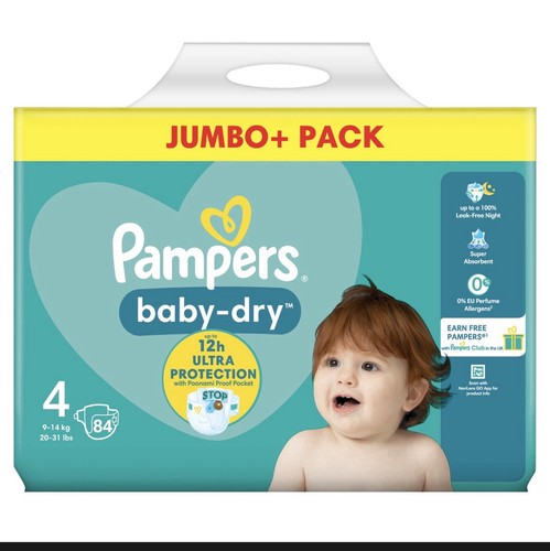 Pampers baby dry - pampers, baby-dry