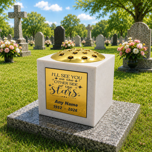 Personalised engraved memorial - engraved,