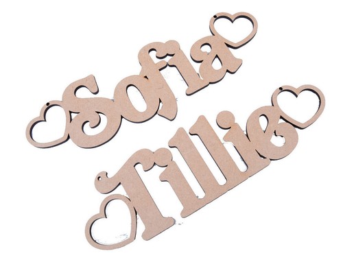 Large wooden personalised - large, name