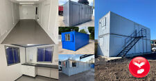 Portable Jack Leg Cabins, Anti Vandal Office, Canteens, Shipping Containers
