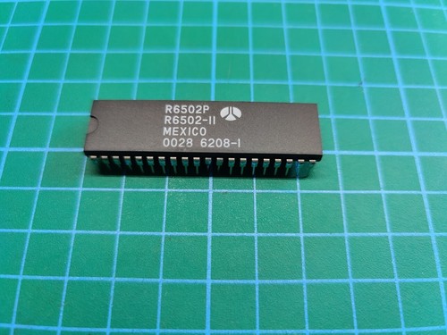 Rockwell 6502 cpu - rockwell,