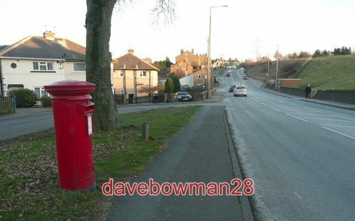 Photo letter box clough lane - letter,
