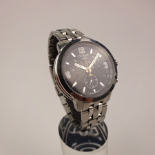 Tissot PRC 200 Chronograph Men’s Watch T055417A Black Dial Stainless Steel 42mm