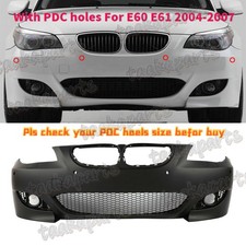 Bumper Cover With PDC Holes