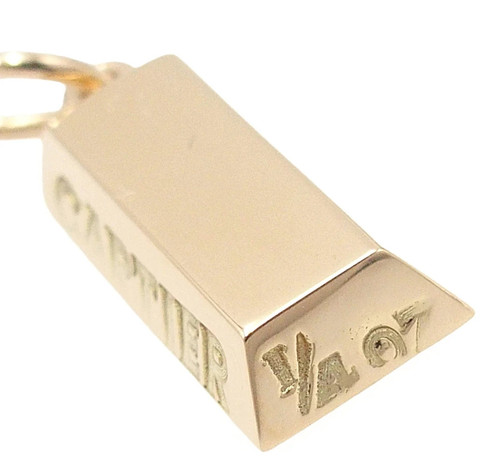Cartier ingot pendant - pendant, top