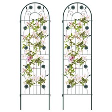 2 Pack 71" x 20" Metal Garden