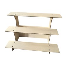 Retail Display Shelves Straight Retail Table Display Stand for Tradeshows