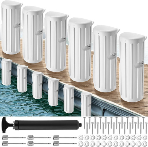 Inflatable dock bumpers - dock,