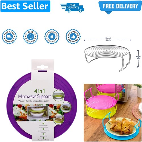 Microwave food plate - in, 1