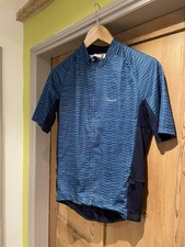 Men’s Decathlon RC100 Triban Cycling Top - Full Zip In Blue Size Medium