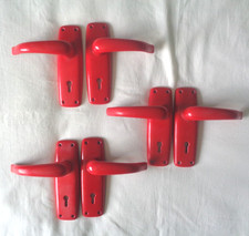3 x Pairs Vintage Red Plastic