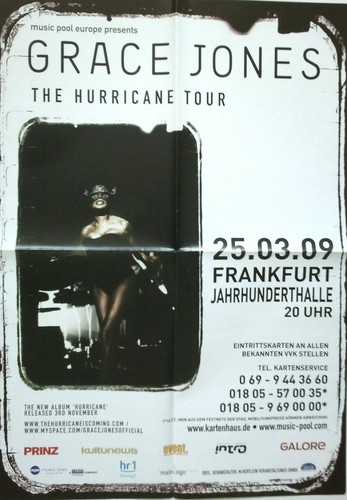 Grace jones 2009 - grace, frankfurt