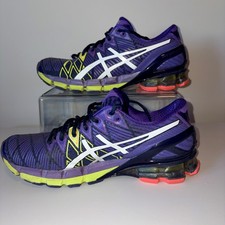 ASICS Shoes Womens 9 Gel-Kinsei 5 Athletic Low Sneakers T3E9Y Purple Multicolor