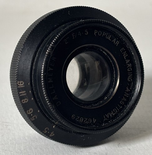 Dallmeyer 4 5 popular - 2", f/4.5
