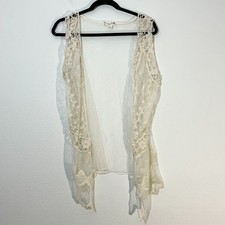 Knitworks Sheer Boho Vest