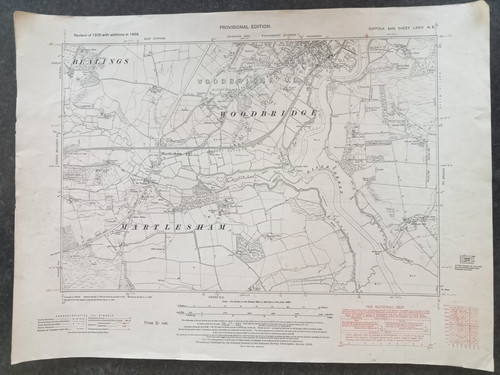 Ordnance survey inch map - 6,