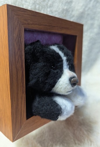 Handmade border collie - 3d,