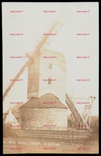 GREAT CLACTON Essex Old Mill Windmill Real Photo Postcard