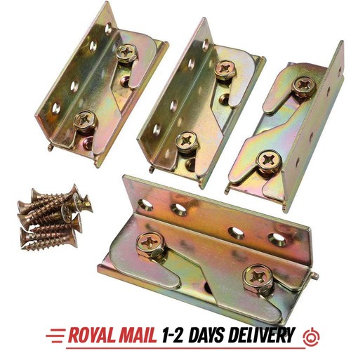 Bed rail bracket sets - bed, 4