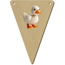 5 x 140mm 'Knitted Style Duck'