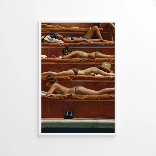 Slim aarons sunbathing - aarons, on