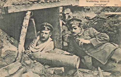 Wwi german soldiers trench - wwi,