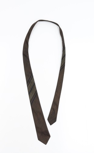 Terylene mens bronze striped - mens,