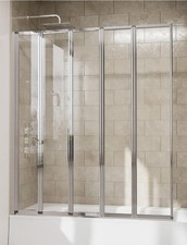 Nes Home 5 Fold Bath Screen
