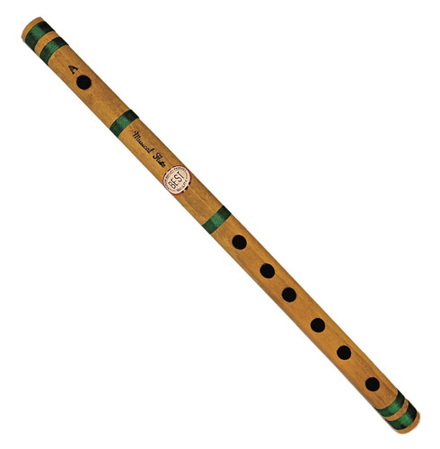 Handmade bamboo flute - bamboo, 15"
