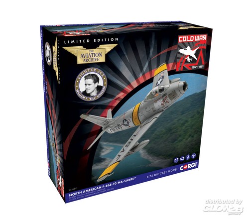 Corgi north american 86e - north, f-86e