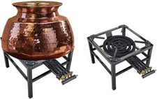 20.8KW 4 KEY HEAVY DUTY CAST IRON LPG GAS RING COOKER BURNER CATERING OUTDOOR