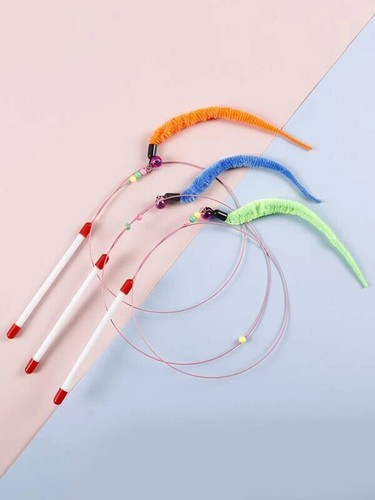 Cat kitten toy - (w065-worm),