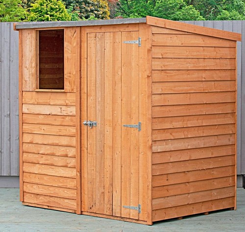 6x4 wooden garden - 6x4, shed