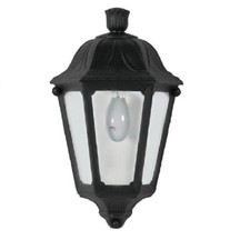 Black Outdoor Vintage Flush