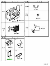 Damper, Heater Air Mixture