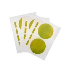 Pack of 6 Gold Foil Company