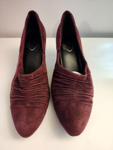 Footglove purple mid heel - m&s,