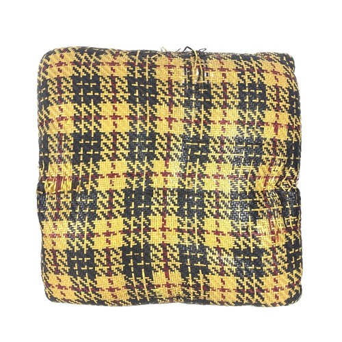 Hermes check braid pillow - hermes,
